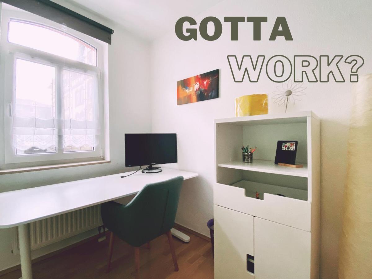 Zentral & Ruhig, Ideal Fuer Home Office Mit Garten Iéna Extérieur photo